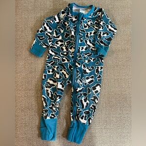 Bonds Blue Leopard Print Pajamas